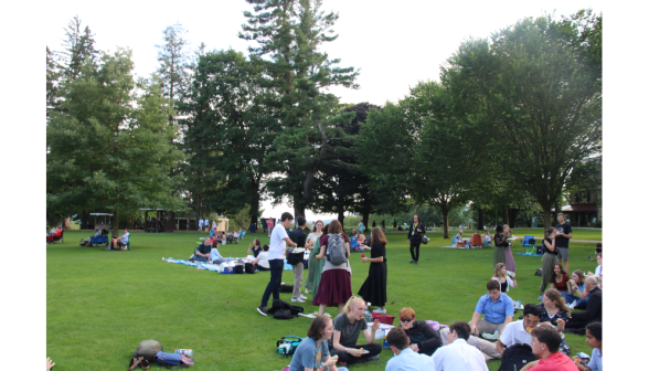 Stuents at Tanglewood