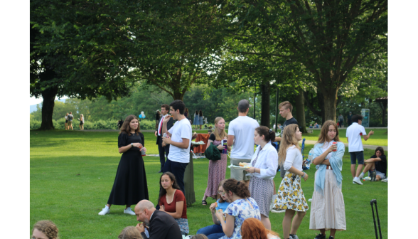 Stuents at Tanglewood