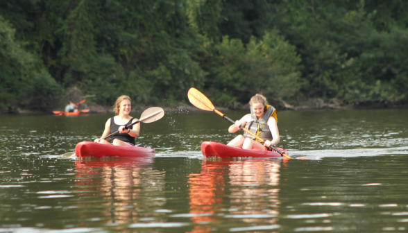 Some solo kayaking