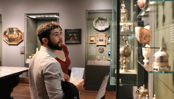 Browsing the museum