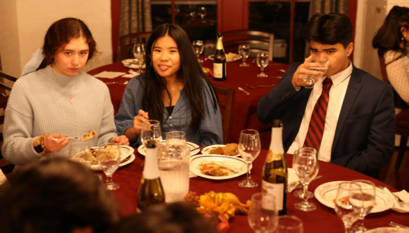 New England thanksgiving dinner