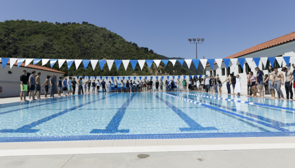 Senior Pool Jump