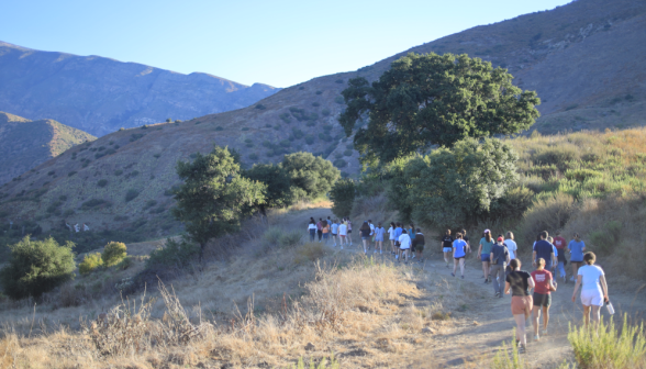 Holy Mass on hike