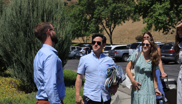 Summer Progam students on the California campus