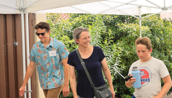 Summer Progam students on the California campus