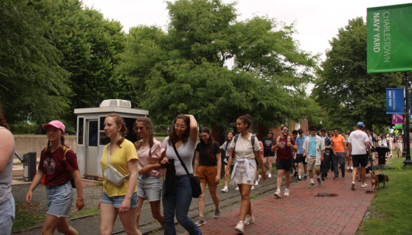 Students in Boston