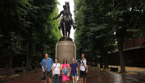 Students in Boston
