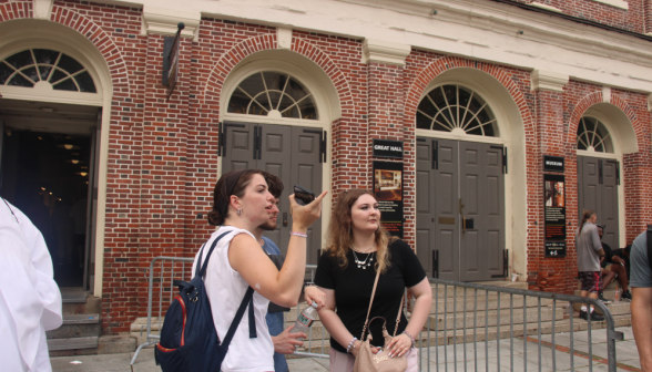 Students in Boston