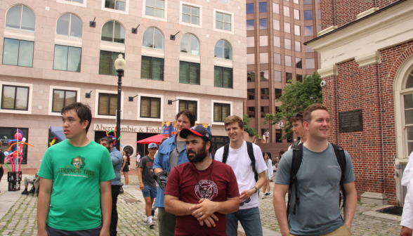 Students in Boston