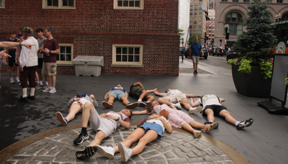 Students in Boston