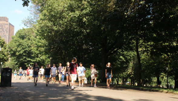 Students in Boston