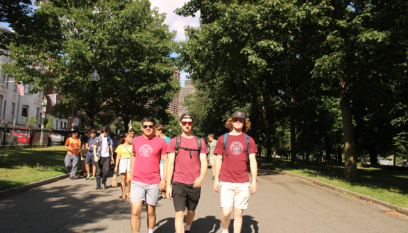 Students in Boston