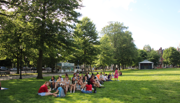 Students in Boston