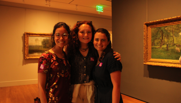 Students at the Clark Institute