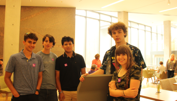 Students at the Clark Institute