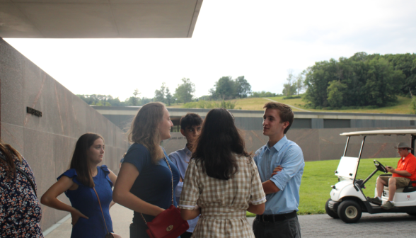 Students at the Clark Institute