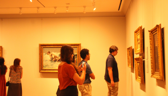 Students at the Clark Institute