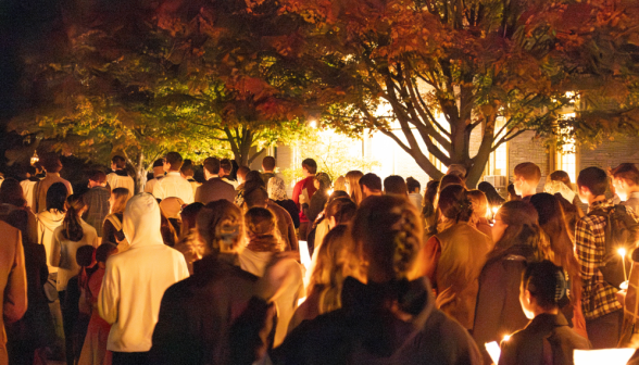 Rosary procession