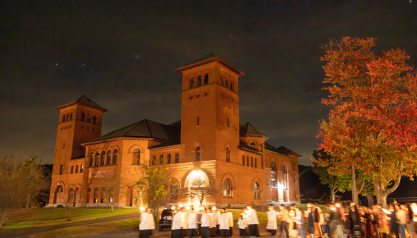 Rosary procession