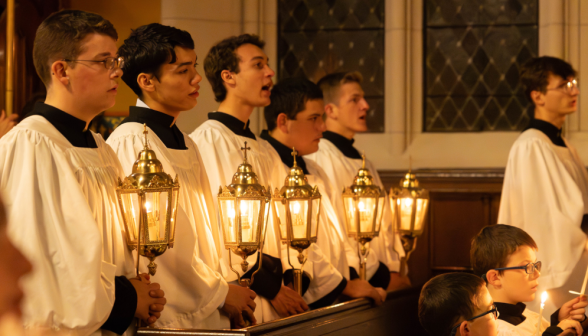 Rosary procession