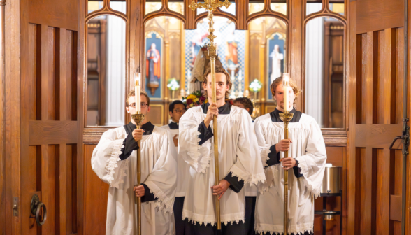 Rosary procession