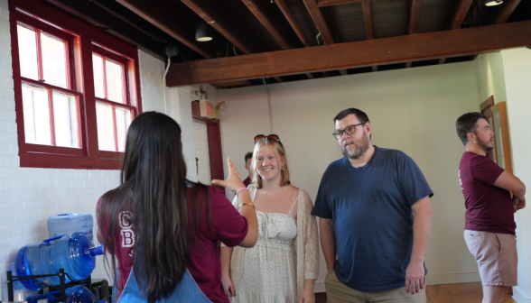 Students on the New England High School Summer Program