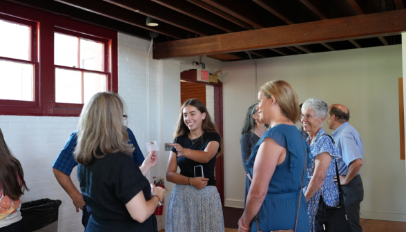 Students on the New England High School Summer Program