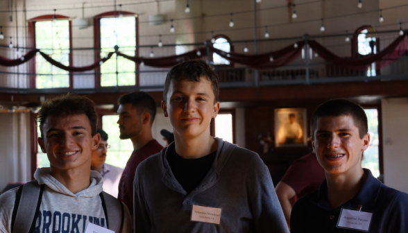 Students on the New England High School Summer Program