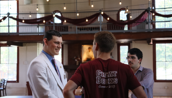 Students on the New England High School Summer Program