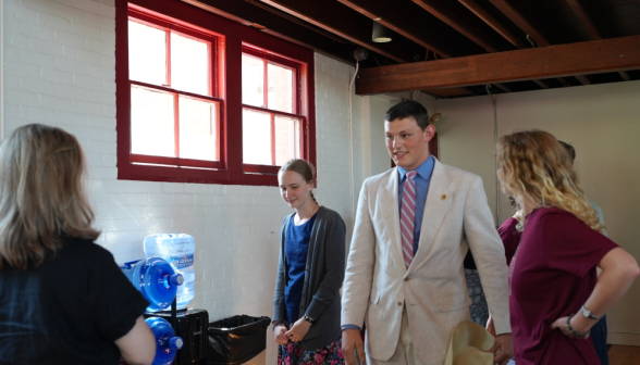 Students on the New England High School Summer Program
