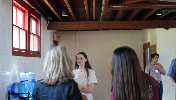 Students on the New England High School Summer Program