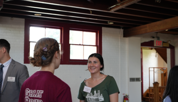 Students on the New England High School Summer Program