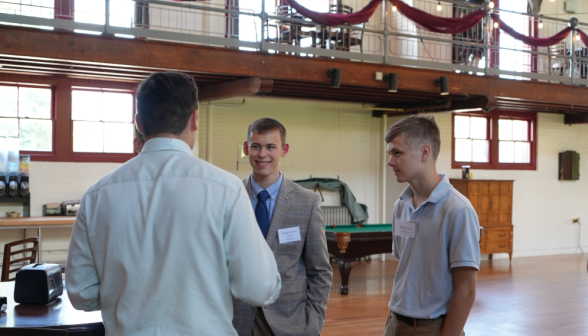 Students on the New England High School Summer Program