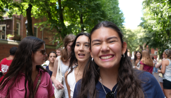 Summer Program students in Boston 