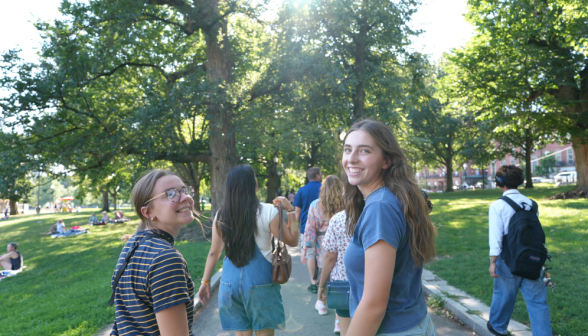 Summer Program students in Boston