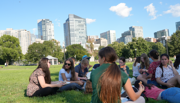 Summer Program students in Boston