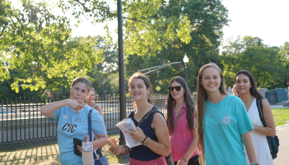 Summer Program students in Boston