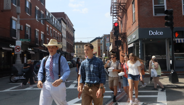Summer Program students in Boston