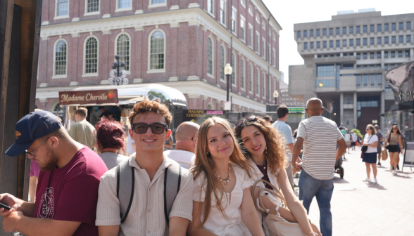 Summer Program students in Boston 