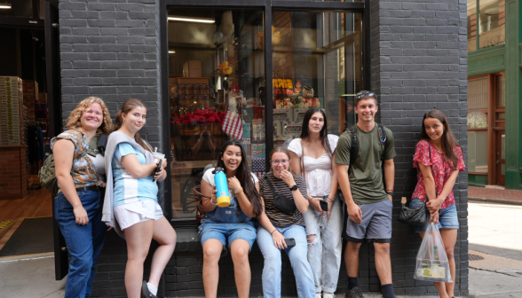 Summer Program students in Boston 