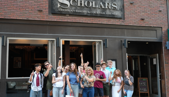 Summer Program students in Boston 