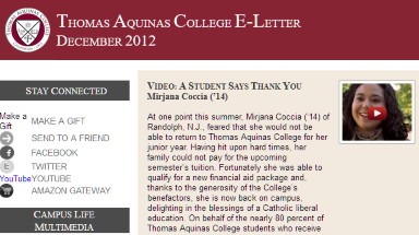 december 2012 newsletter