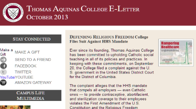 October 2013 newsletter