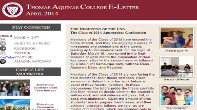 april 2014 newsletter