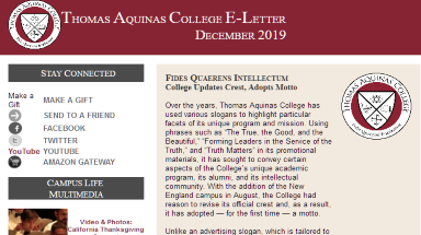 deccember 2019 newsletter