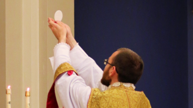 Fr. Peter Mary's first Mass