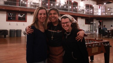 Three students