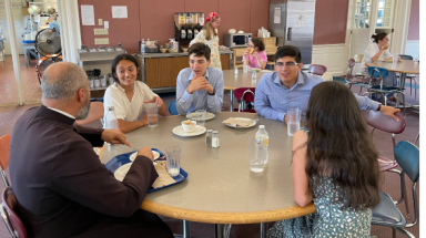 Students at lunch