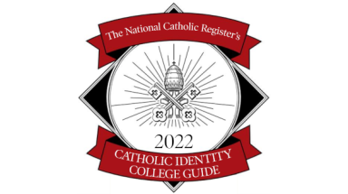 National Catholic Register Catholic Identity College Guide logo