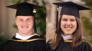 Peter Dowdy (CA'22) and Katharine Simia (NE'22)